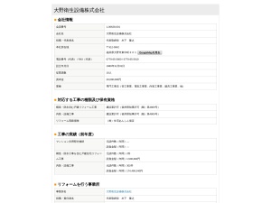 大野衛生設備株式会社